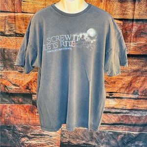 Harley-Davidson Black 'Screw It, Let's Ride' T-Shirt